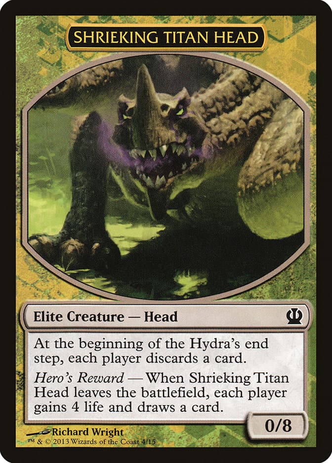 Shrieking Titan Head Token