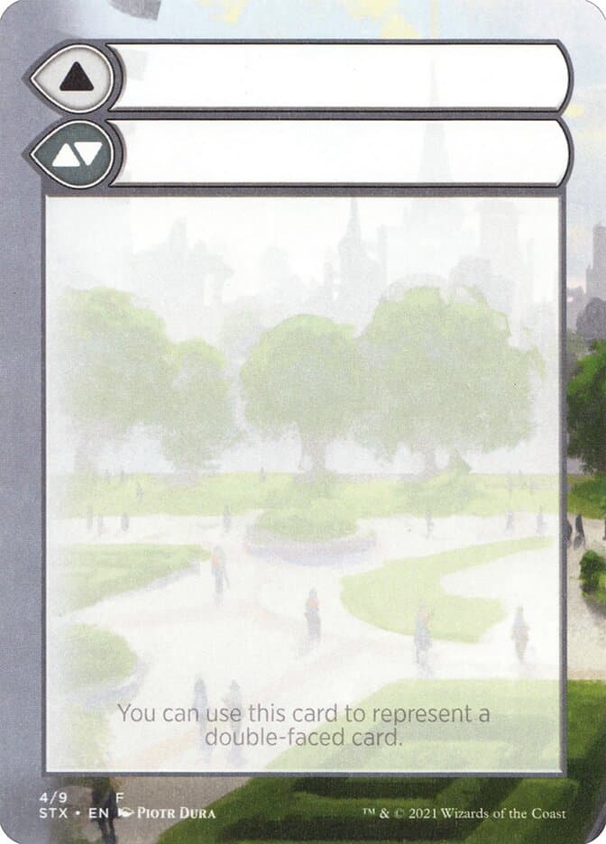 Double-Faced Substitute Card Token
