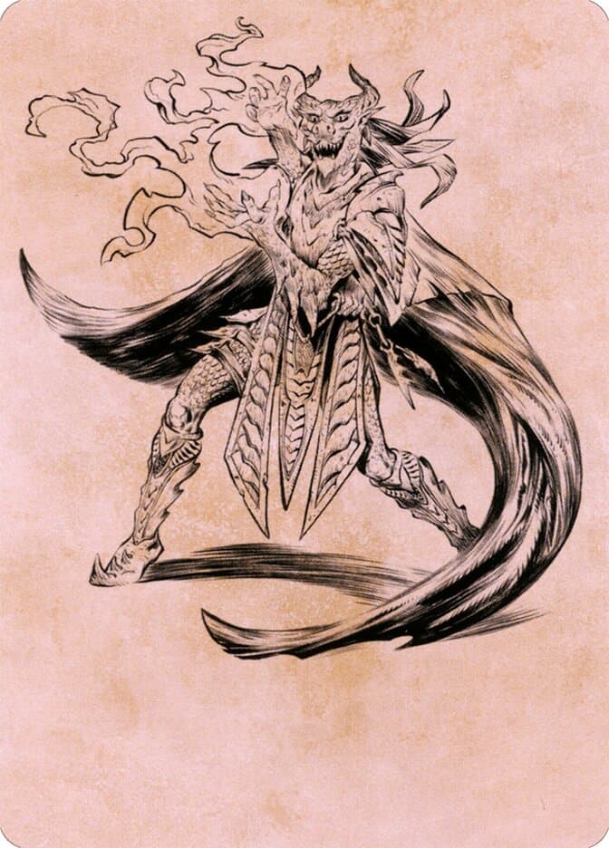 Livaan, Cultist of Tiamat // Livaan, Cultist of Tiamat Token