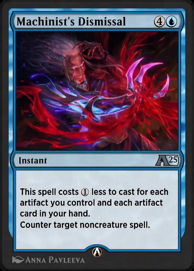 Machinist's Dismissal