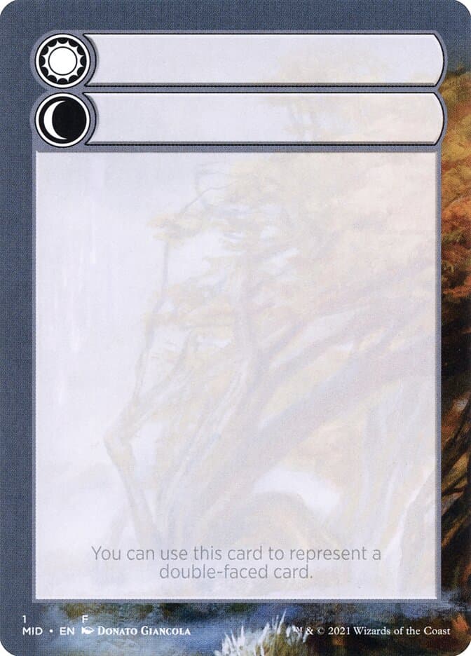 Double-Faced Substitute Card Token