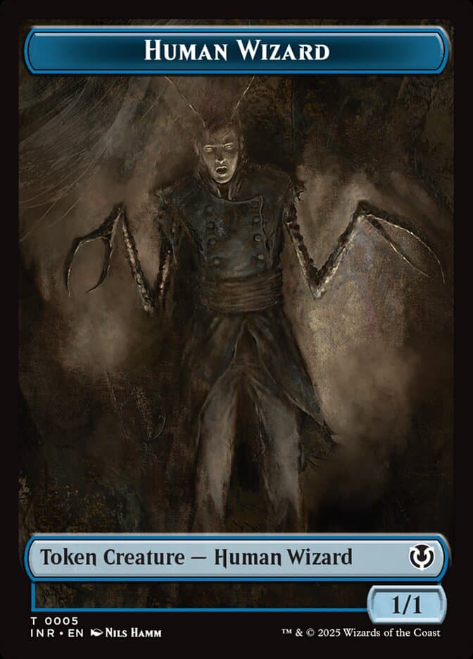 Human Wizard Token