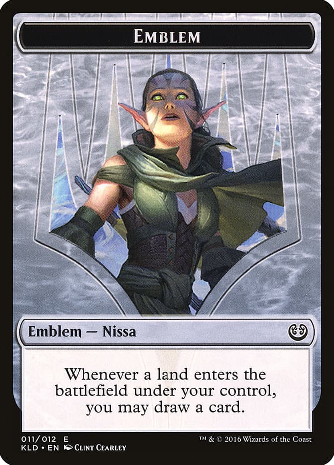 Nissa, Vital Force Emblem Token