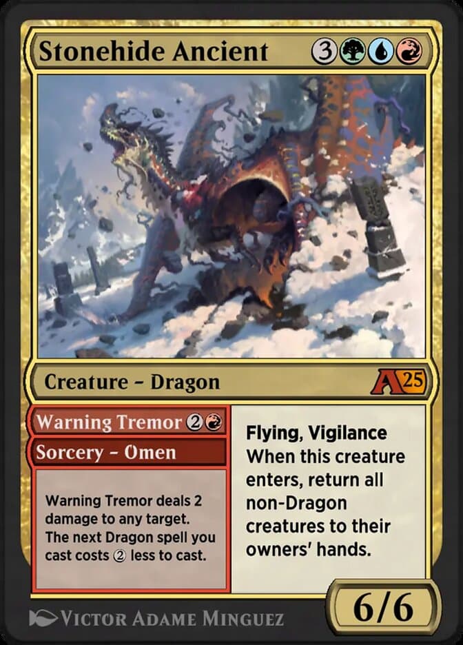 Stonehide Ancient // Warning Tremor