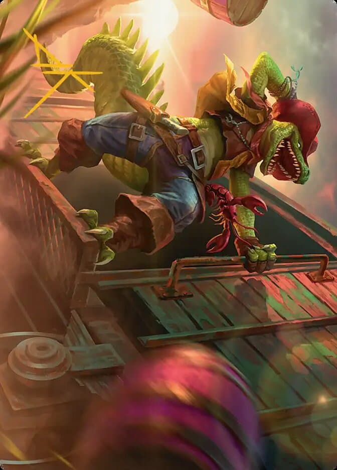 Leatherhead, Iron Gator // Leatherhead, Iron Gator Token