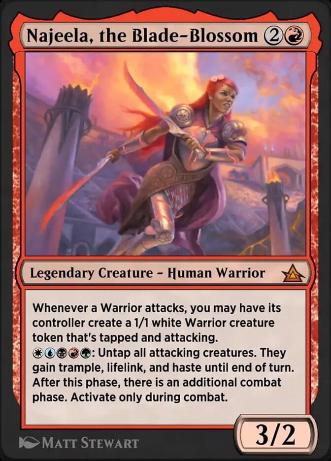 Najeela, the Blade-Blossom