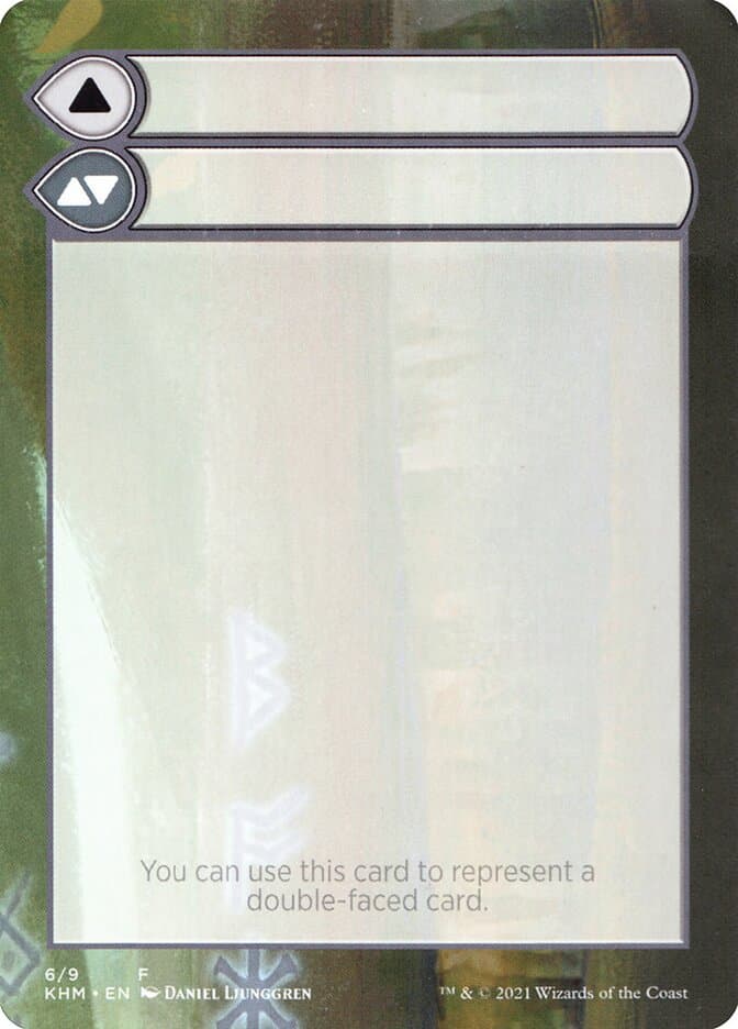 Double-Faced Substitute Card Token