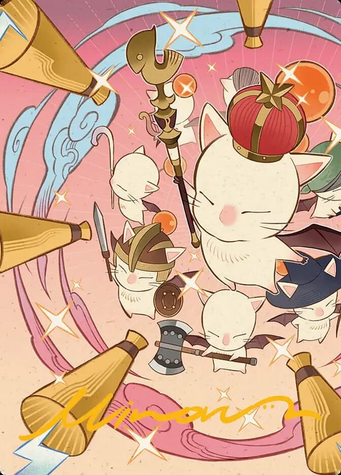 Summon: Good King Mog XII // Summon: Good King Mog XII Token