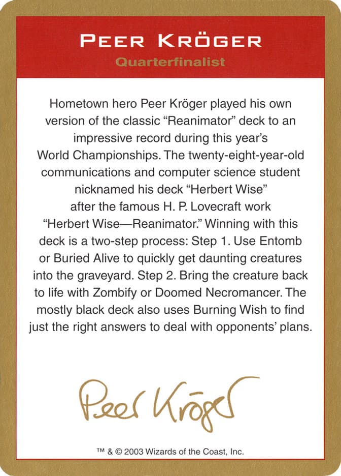Peer Kröger Bio Token