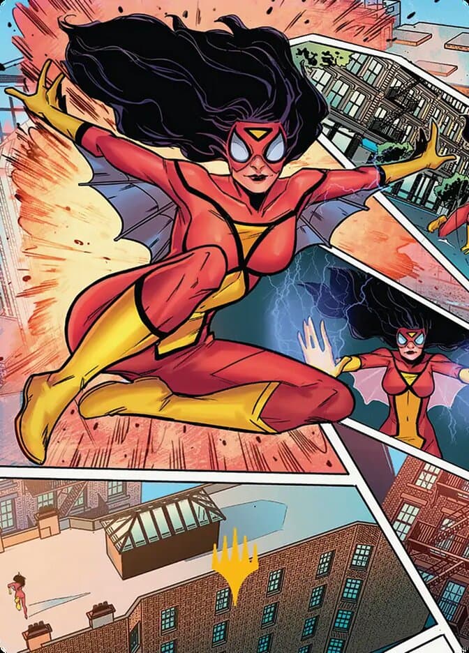 Spider-Woman, Stunning Savior // Spider-Woman, Stunning Savior Token