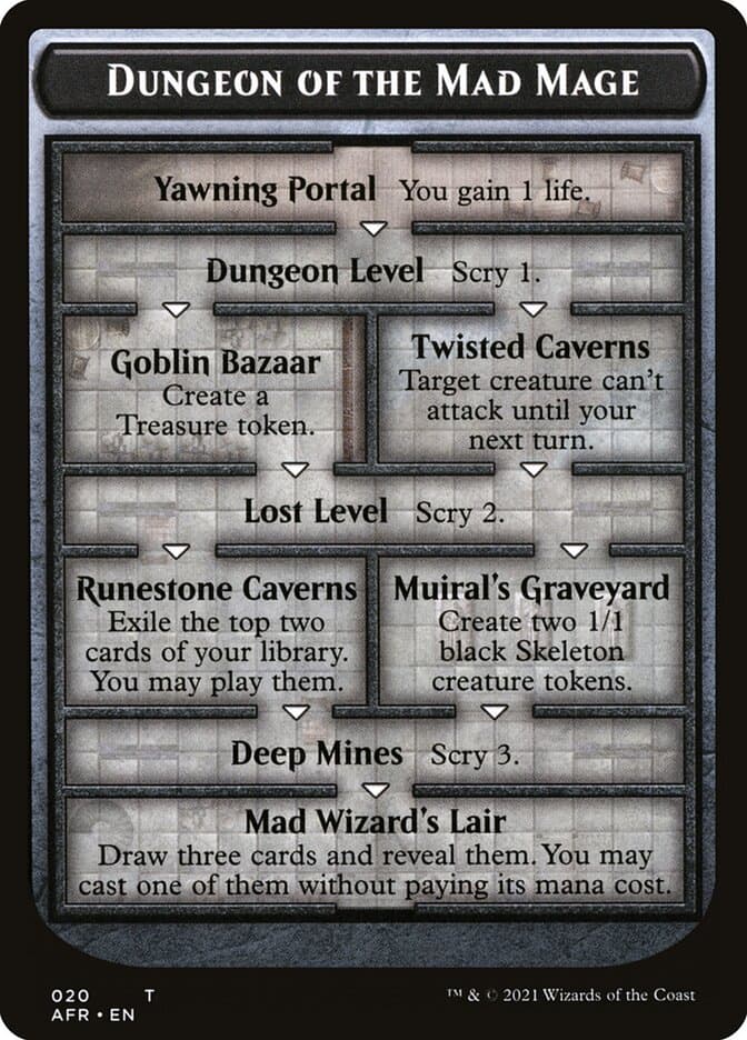 Dungeon of the Mad Mage Token
