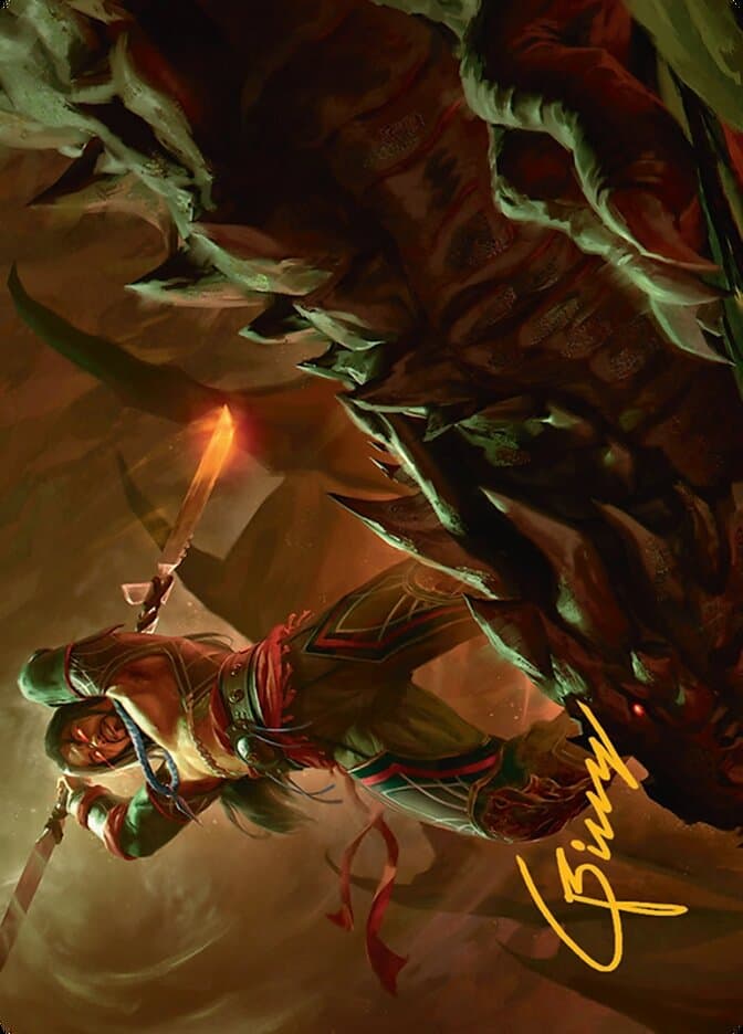 Sarkhan's Resolve // Sarkhan's Resolve Token