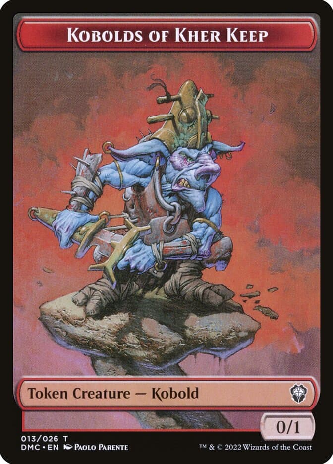 Kobolds of Kher Keep Token