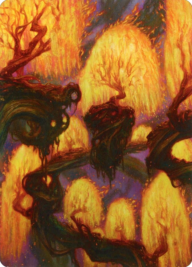 Grove of the Burnwillows // Grove of the Burnwillows Token