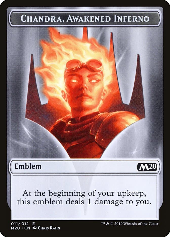 Chandra, Awakened Inferno Emblem Token