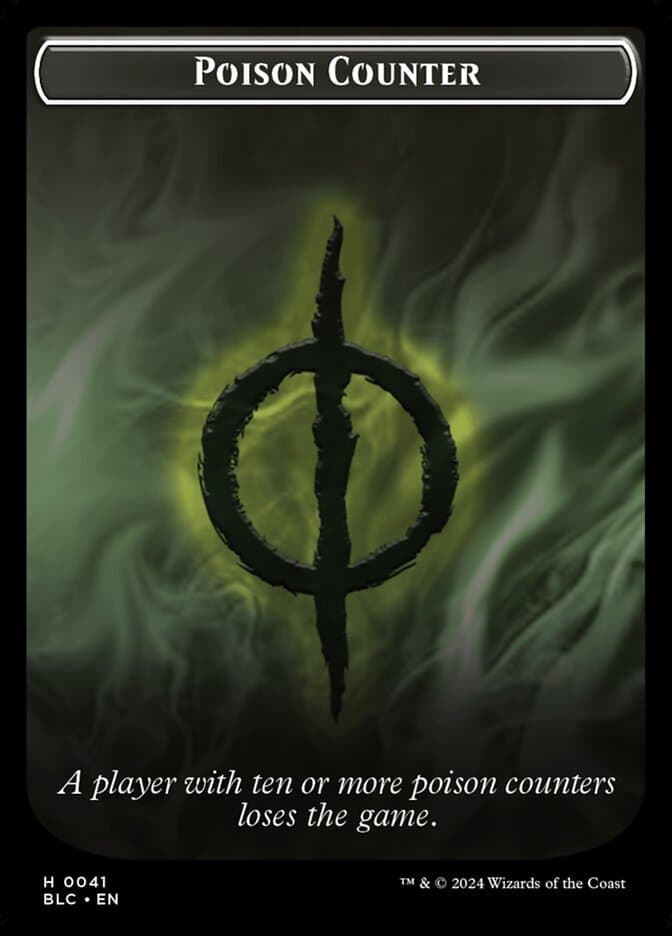 Poison Counter Token