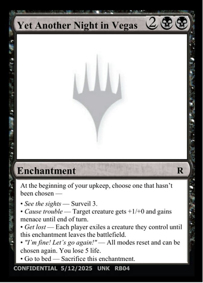 Yet Another Night in Vegas