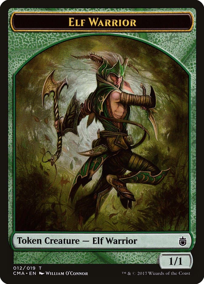 Elf Warrior Token