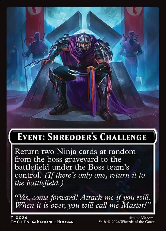 Event: Shredder's Challenge Token