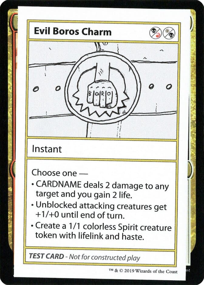 Evil Boros Charm