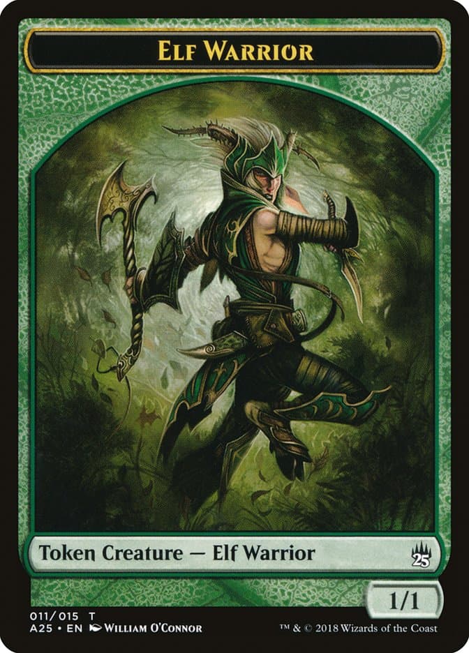 Elf Warrior Token