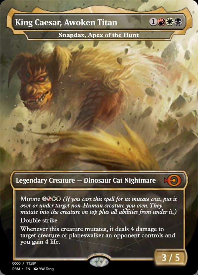 Snapdax, Apex of the Hunt