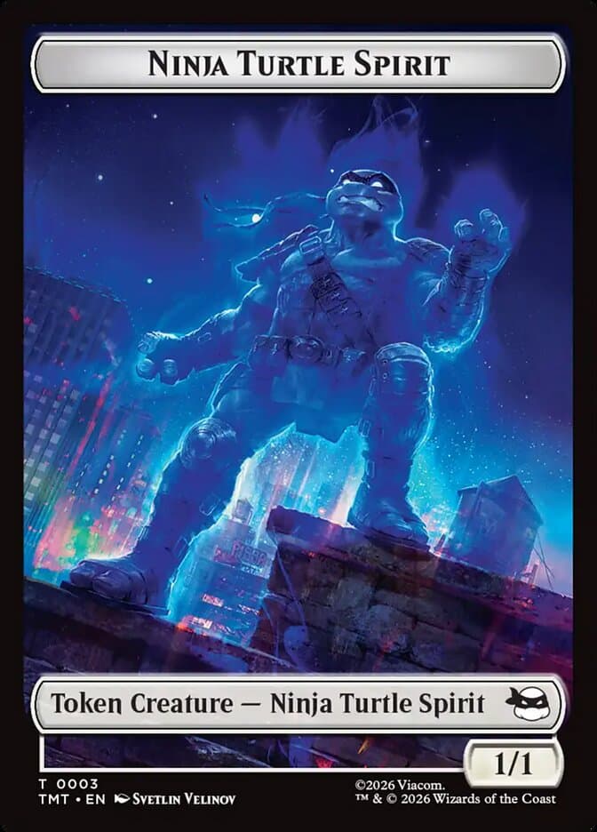 Ninja Turtle Spirit Token