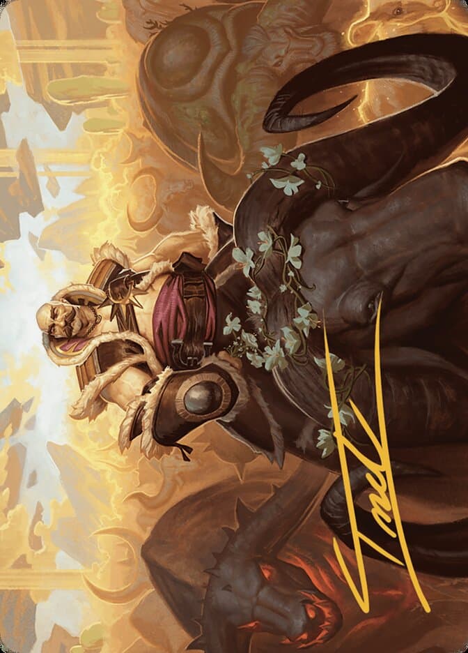 Bruse Tarl, Roving Rancher // Bruse Tarl, Roving Rancher Token