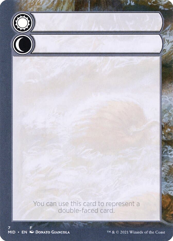 Double-Faced Substitute Card Token