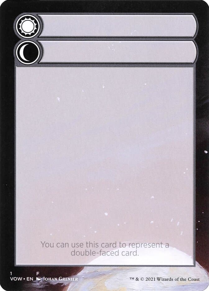 Double-Faced Substitute Card Token