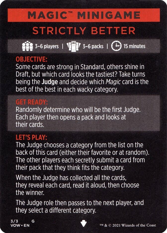 Strictly Better // Strictly Better (cont'd) Token