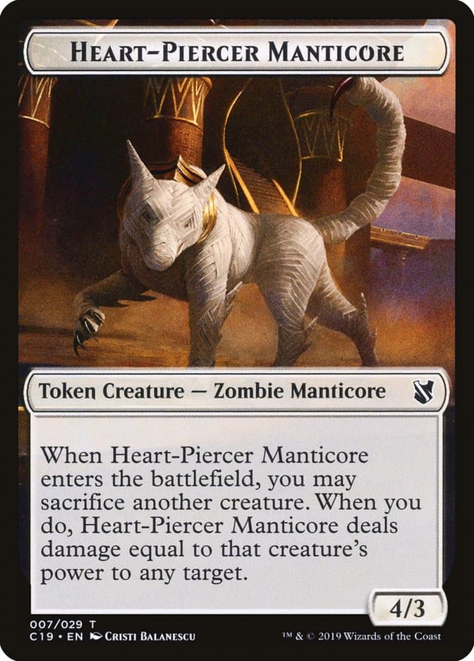 Heart-Piercer Manticore Token