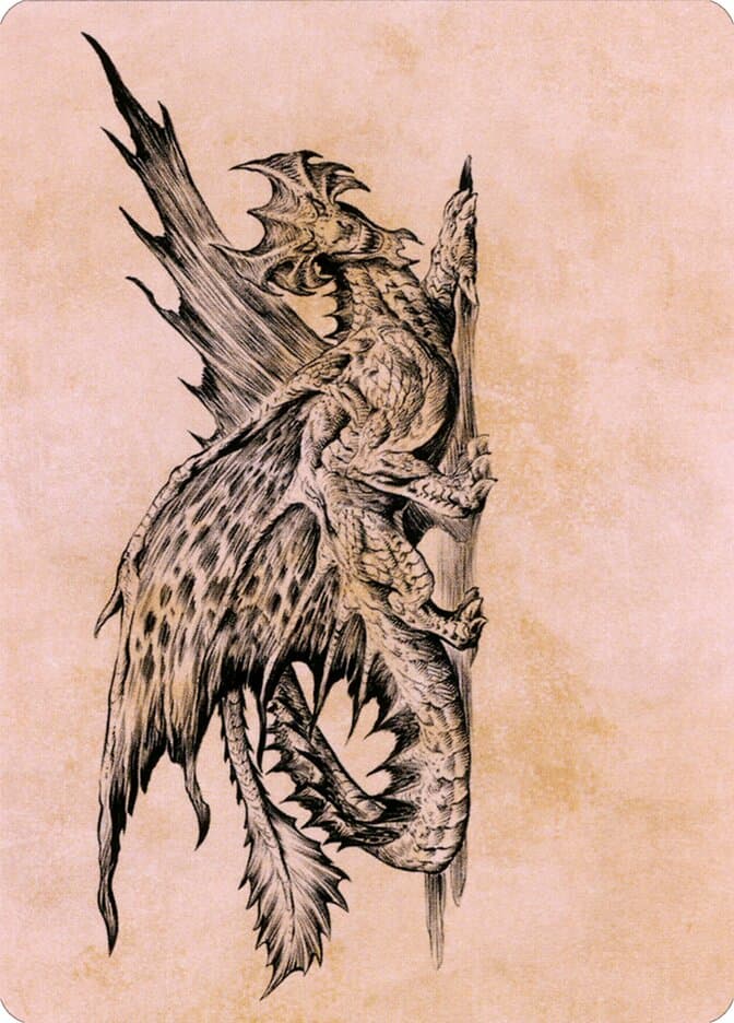 Ancient Brass Dragon // Ancient Brass Dragon Token