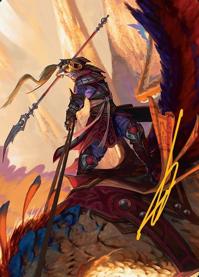 Dragonback Lancer // Dragonback Lancer Token