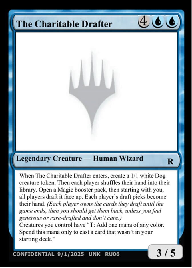 The Charitable Drafter