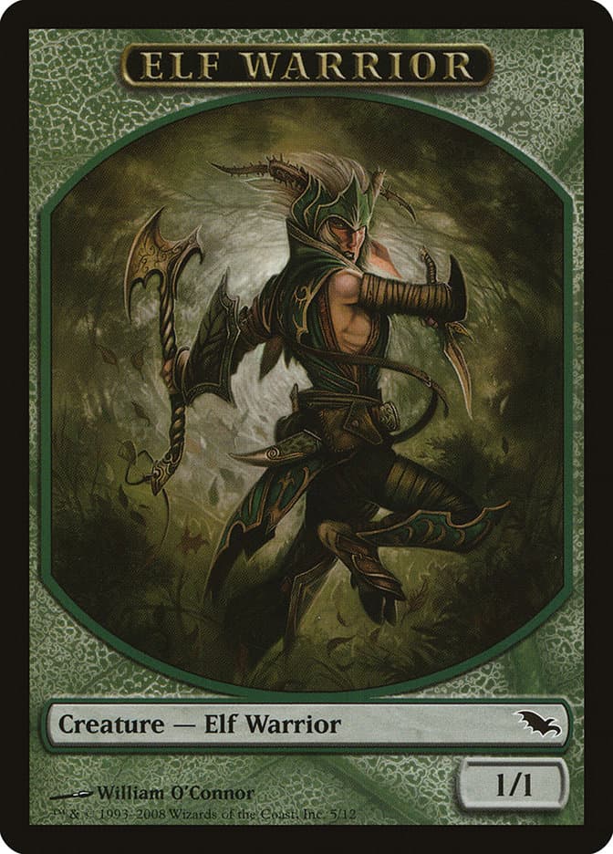 Elf Warrior Token