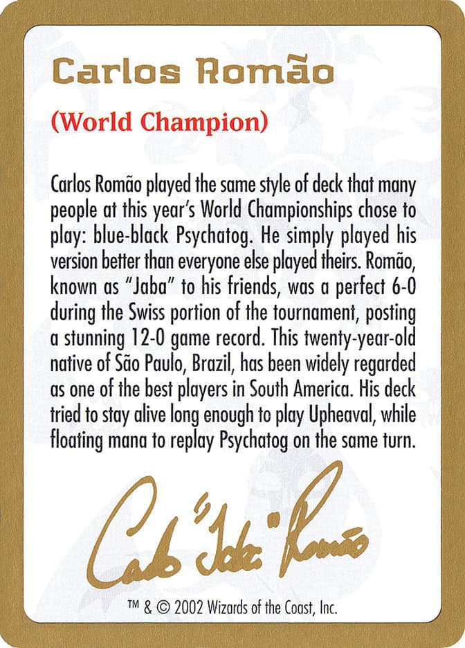 Carlos Romão Bio Token