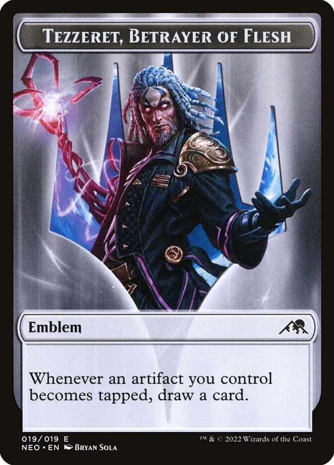 Tezzeret, Betrayer of Flesh Emblem Token