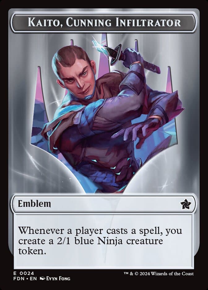 Kaito, Cunning Infiltrator Emblem Token
