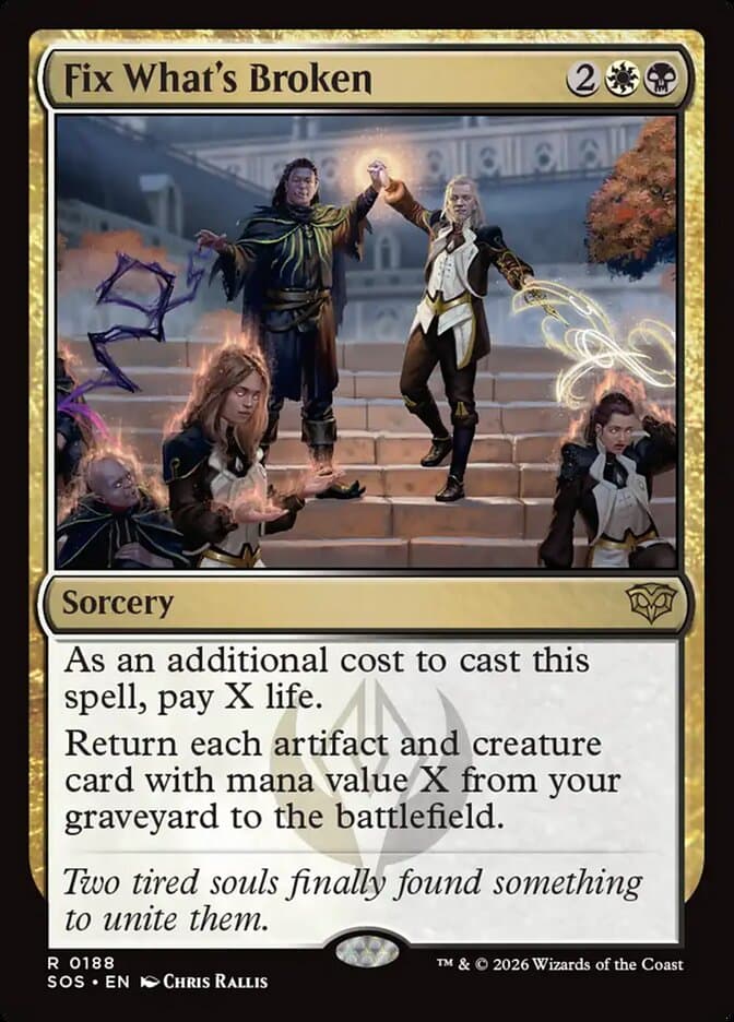 Fix What's Broken