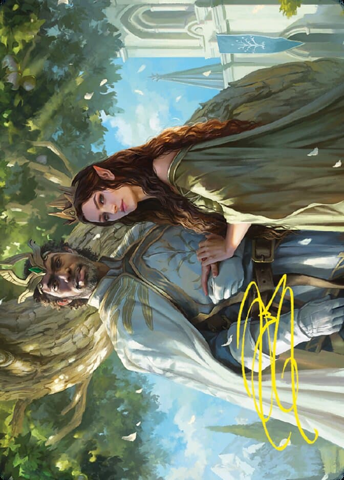 Aragorn and Arwen, Wed // Aragorn and Arwen, Wed Token
