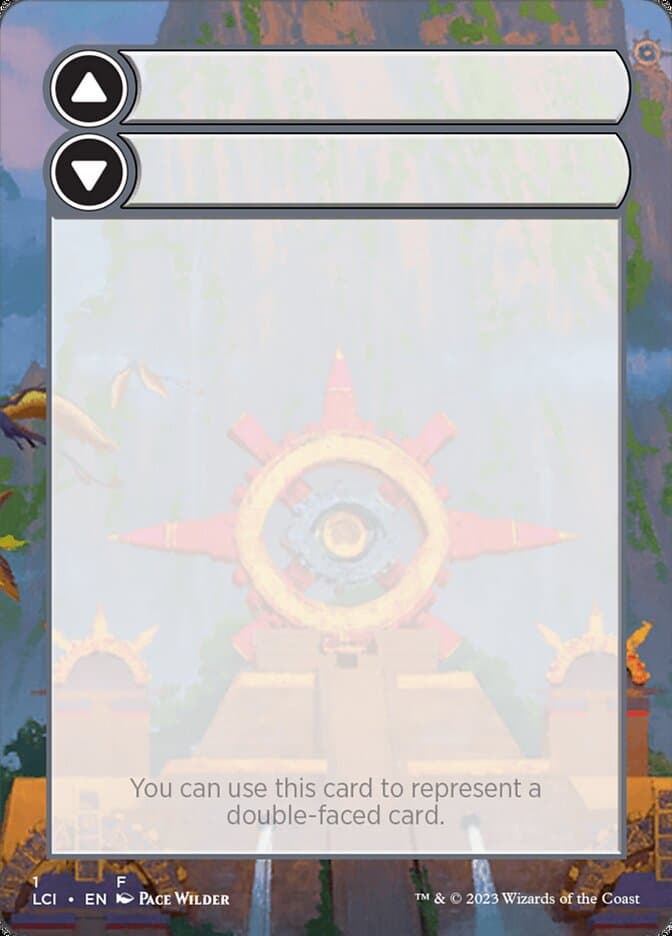 Double-Faced Substitute Card Token