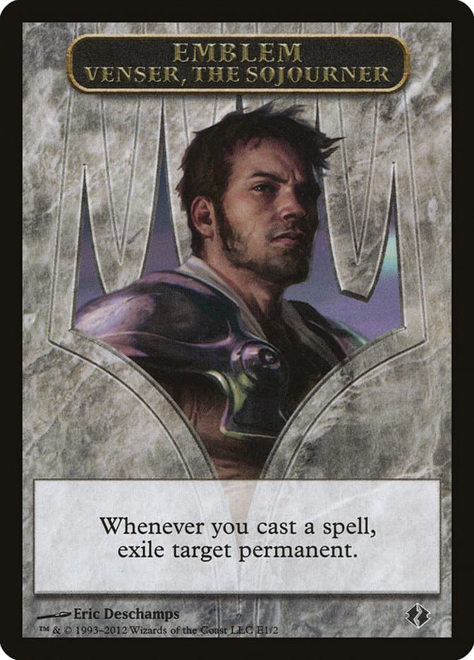 Venser, the Sojourner Emblem Token