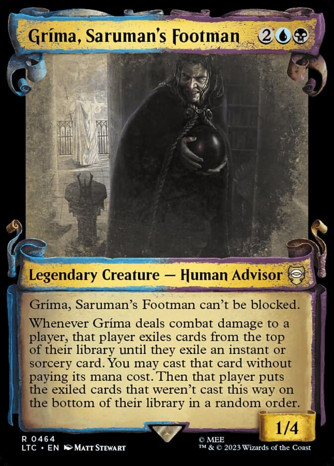 Gríma, Saruman's Footman