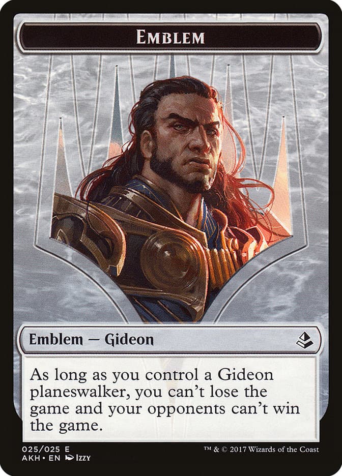 Gideon of the Trials Emblem Token