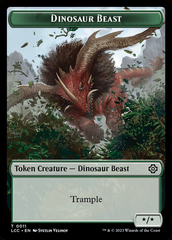 Dinosaur Beast Token