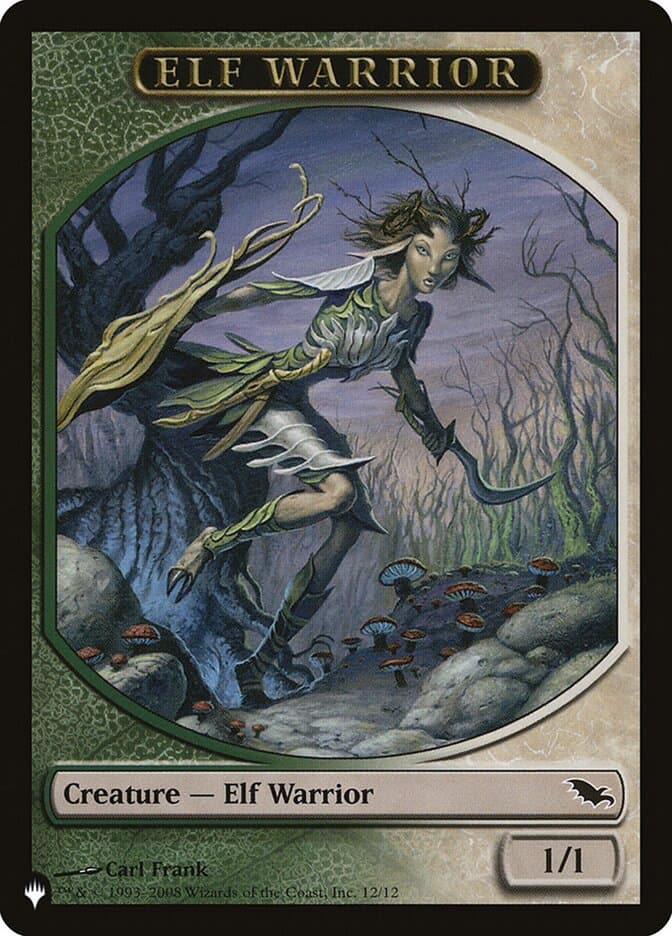 Elf Warrior Token