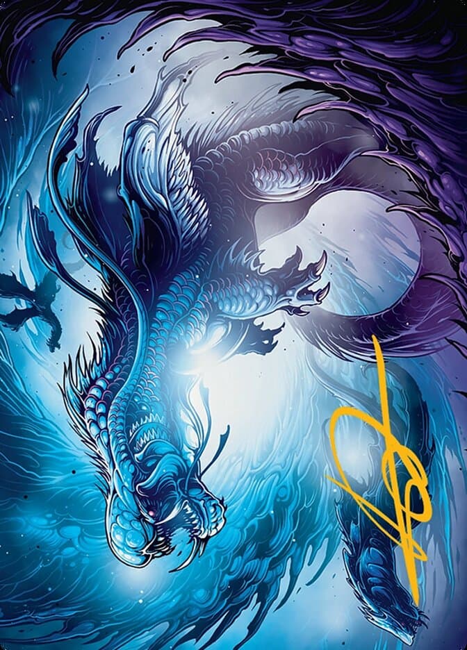 Roiling Dragonstorm // Roiling Dragonstorm Token