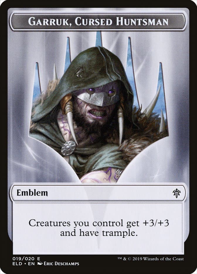 Garruk, Cursed Huntsman Emblem Token