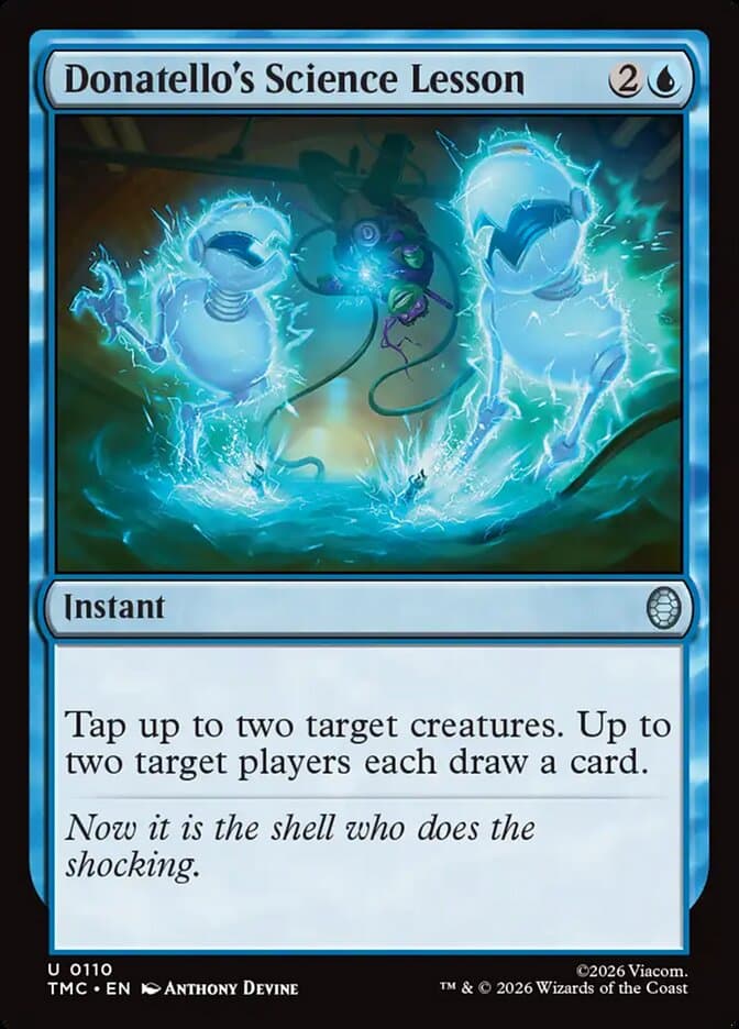 Donatello's Science Lesson